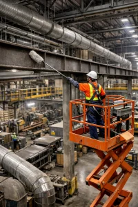 high dusting services for industrial compliance in Winnipeg