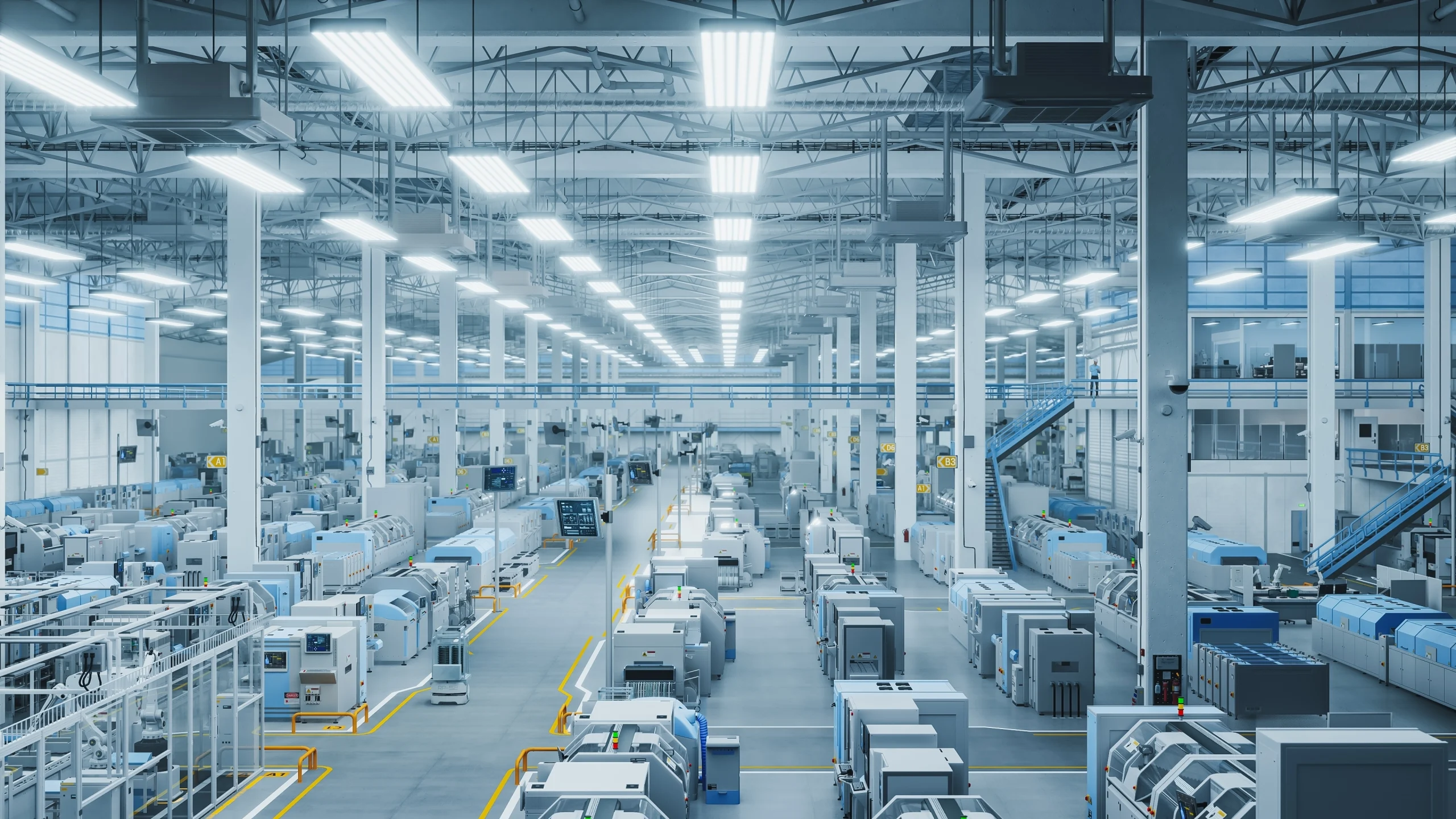 removing production dust and residue in a Winnipeg manufacturing facility during cleaning